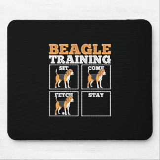Beagle Hunde-Training Hund Mousepad