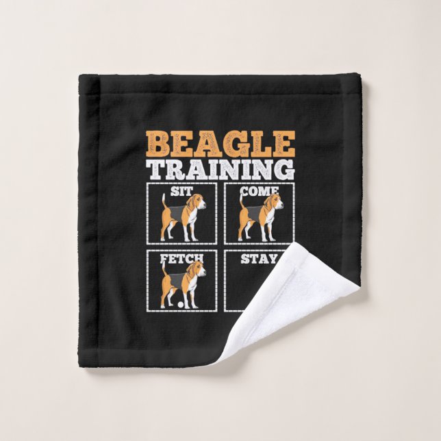 Beagle Hunde-Training Hund Waschlappen (Waschlappen)