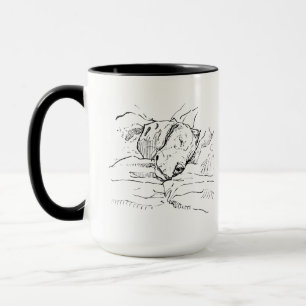 Beagle-Hundefreund-Illustration Tasse