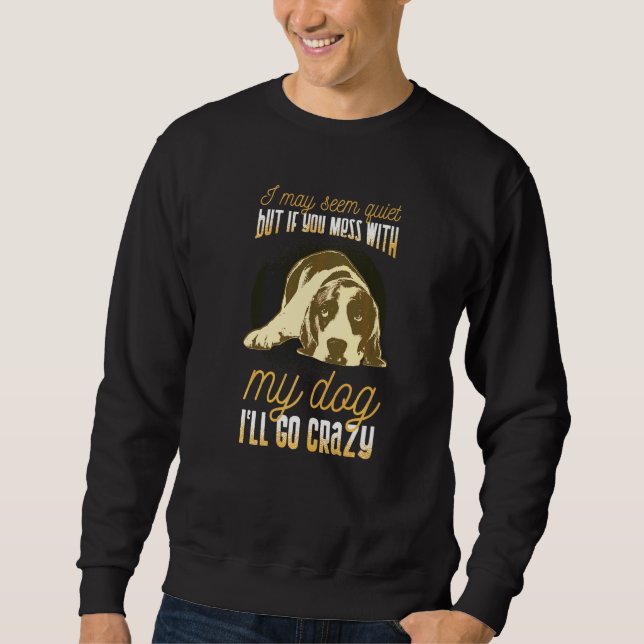 Beagle-Hunderasse  41 Sweatshirt (Vorderseite)