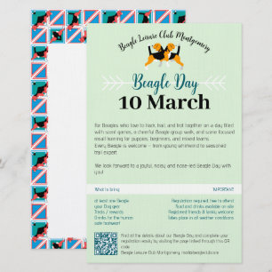 Beagle Hundetag Post- und Schreibwaren Briefpapier