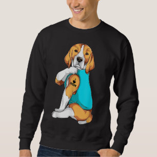 Beagle I Liebe Mama Kleidung Mama Geschenke Frauen Sweatshirt