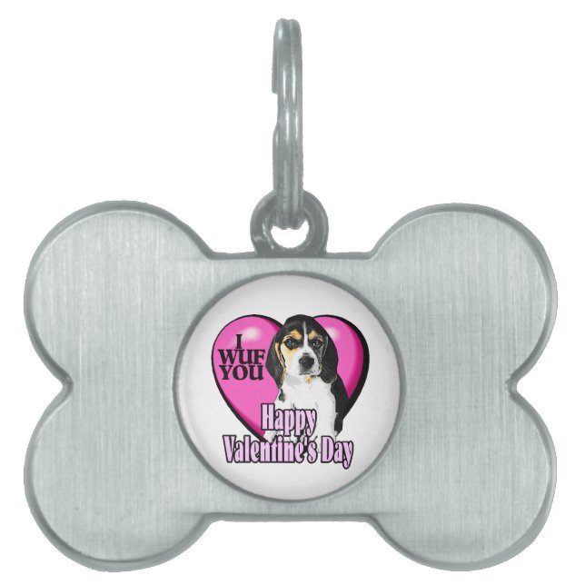 Beagle I Wuf Tiermarke (Vorderseite)