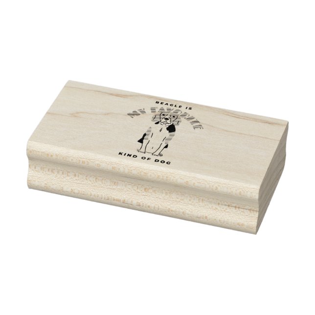 BEAGLE IST MEIN LIEBLINGSGEBIET GUMMISTEMPEL (Stempel)