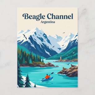 Beagle-Kanal Argentinien Postkarte