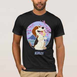 Beagle Kawaii Niedlicher Gabe Dog T-Shirt