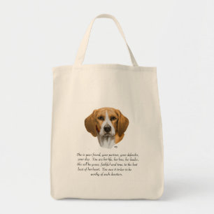 Beagle Keepake Tragetasche