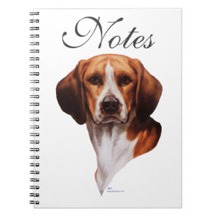Beagle-Kopfstudie Notizblock