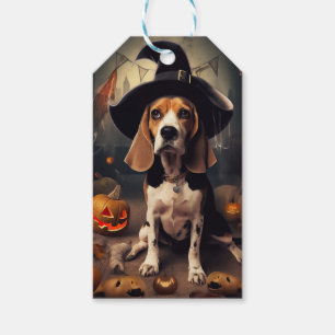 Beagle-Kürbisse Halloween Gruselig Geschenkanhänger