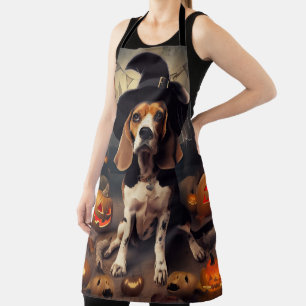 Beagle-Kürbisse Halloween Gruselig Schürze