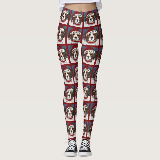 Beagle Leggings (Vorderseite)