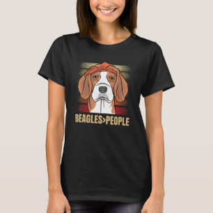 Beagle Leute Hund Welpe Beagle T-Shirt