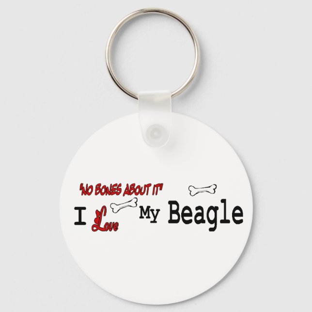 Beagle Liebhaber Geschenke Schlüsselanhänger (Vorderseite)
