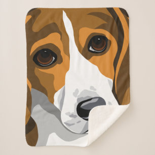 Beagle-Liebhaber-Geschenke Sherpadecke