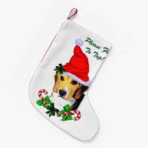 Beagle-Liebhaber-Weihnachten Kleiner Weihnachtsstrumpf
