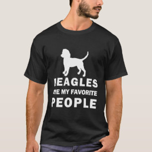 Beagle Lieblings-Leute, die ich Sprichwort T-Shirt