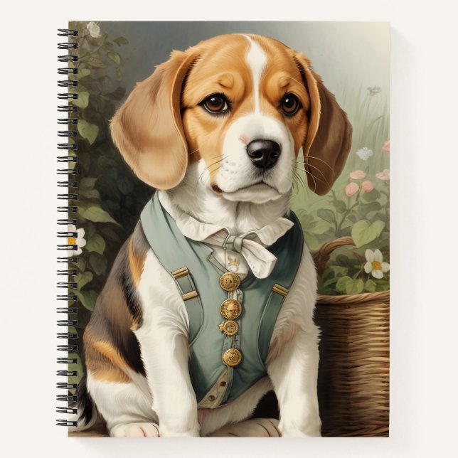 Beagle Lover Notizbuch (Vorderseite)