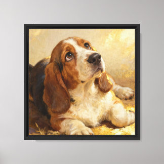 Beagle-Malerei Leinwanddruck