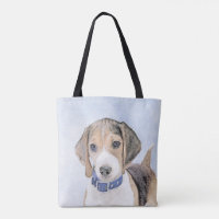 Beagle Malerei - Niedliche Original Hunde Kunst