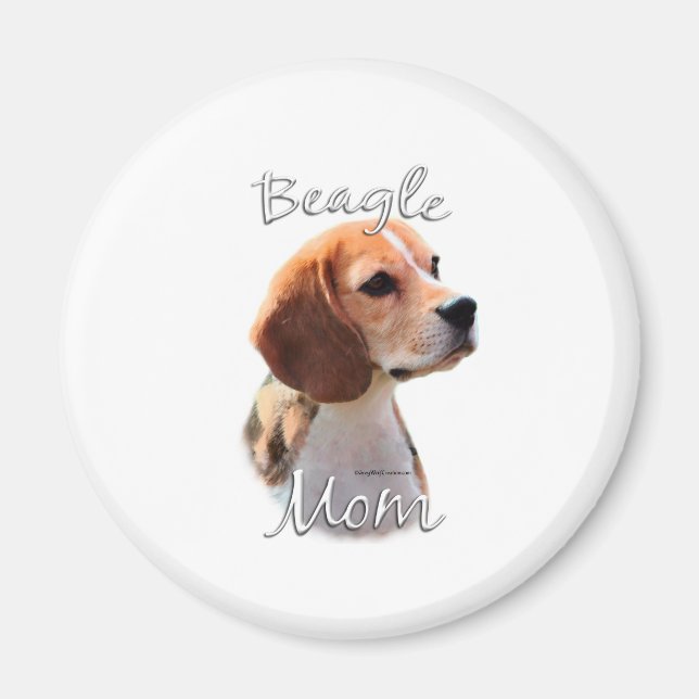 BEAGLE MAMA 2 MAGNET (Vorne)