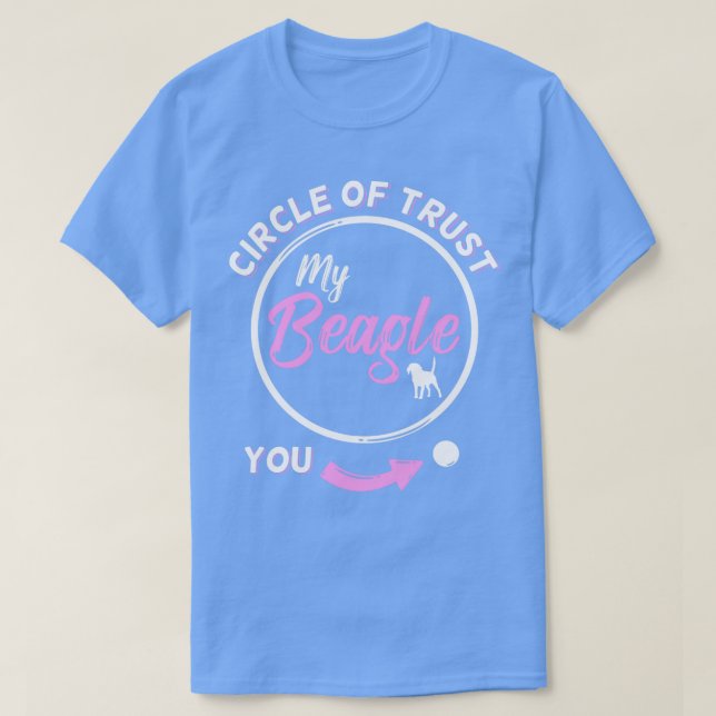 Beagle Mama Hund Muttergeschenk T-Shirt (Design vorne)