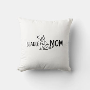 Beagle-Mama Hundemama Geburtstagsgeschenk für Kissen