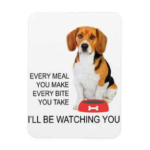 Beagle Mama, jedes Mal, wenn du krank machst, beob Magnet