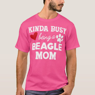Beagle Mama Kinda beschäftigt sich damit, Beagle M T-Shirt