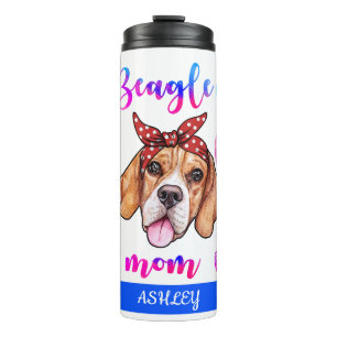 Beagle Mama Niedlich Muttertag Hund Lover Thermosbecher