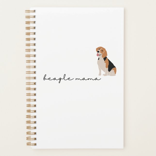 Beagle Mama Planner Planer (Vorderseite)