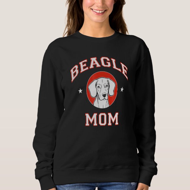 Beagle Mama Sweatshirt (Vorderseite)