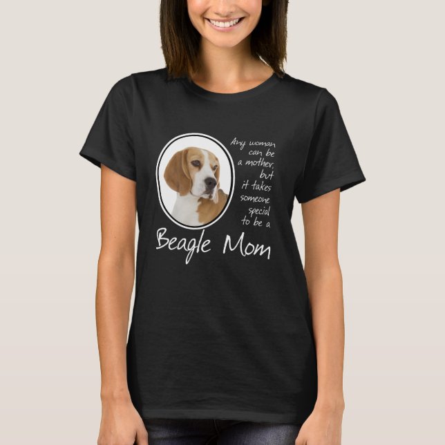 Beagle Mama T-Shirt (Vorderseite)