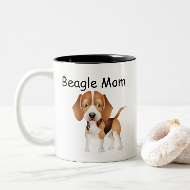 Beagle Mama Tasse (Mit Donut)