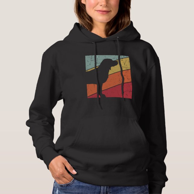 Beagle   Men Women  Beagle Dog Vintage Hoodie (Vorderseite)