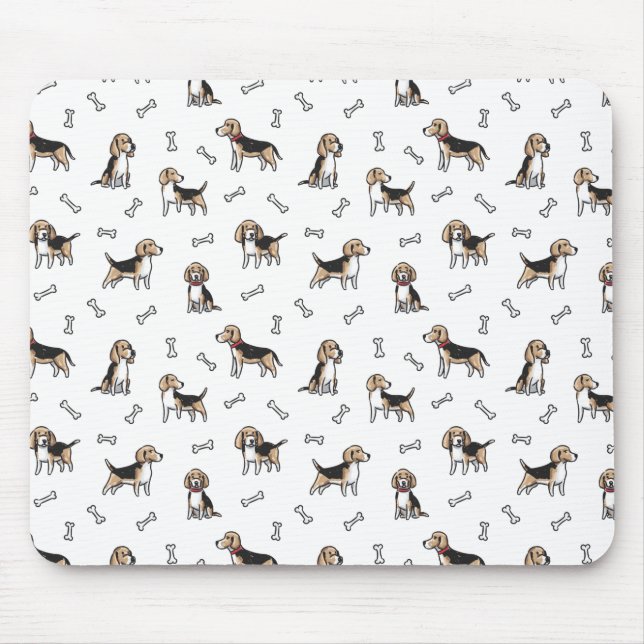 Beagle Mousepad (Vorne)