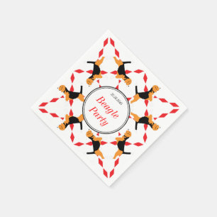 Beagle Napkins Serviette