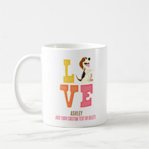 Beagle Niedlich Hund Vater Kaffeetasse