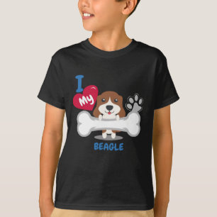 BEAGLE niedliche Hundegeschenk-Ideen-lustige Hunde T-Shirt