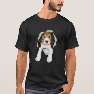 Beagle Nippen Welpen Hund Lover Tier Züchter Haust T-Shirt