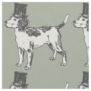 Beagle oben stoff