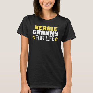 Beagle Oma Beagle für Dog Granny T-Shirt