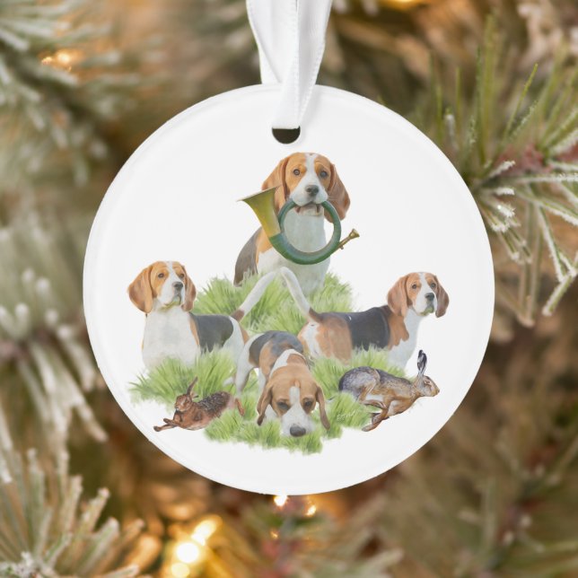 Beagle Ornament (Baum)