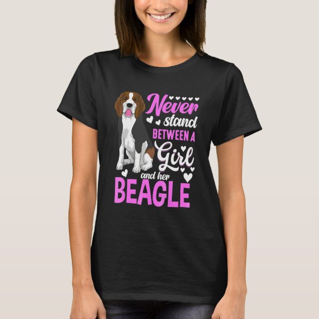 Beagle-Outfits für Beagle T-Shirt (Vorderseite)