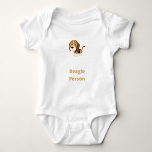 Beagle Person - Beagle Baby Strampler