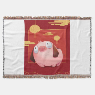 Beagle Pig_Pig Lover Decke