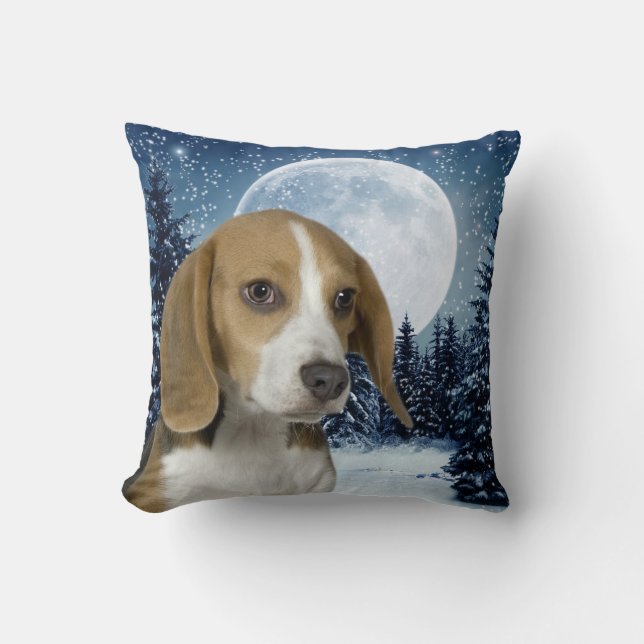 Beagle Pillow Kissen (Vorderseite)