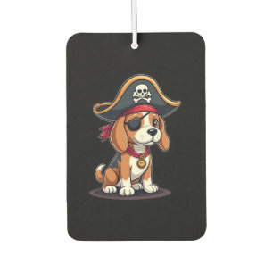 Beagle Pirate Kostüme Piratenflagge Flag Skull Cro Autolufterfrischer