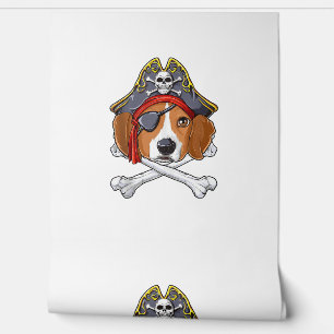 Beagle Pirate Kostüme Piratenflagge Flag Skull Cro Tapete