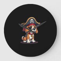 Beagle-Piratenkostüm Jolly Roger Flagge Totenkopf