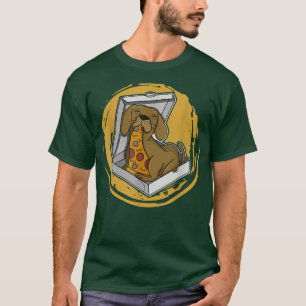 Beagle Pizza Walk Dog Eigentümer Lover Puppy 186 T-Shirt